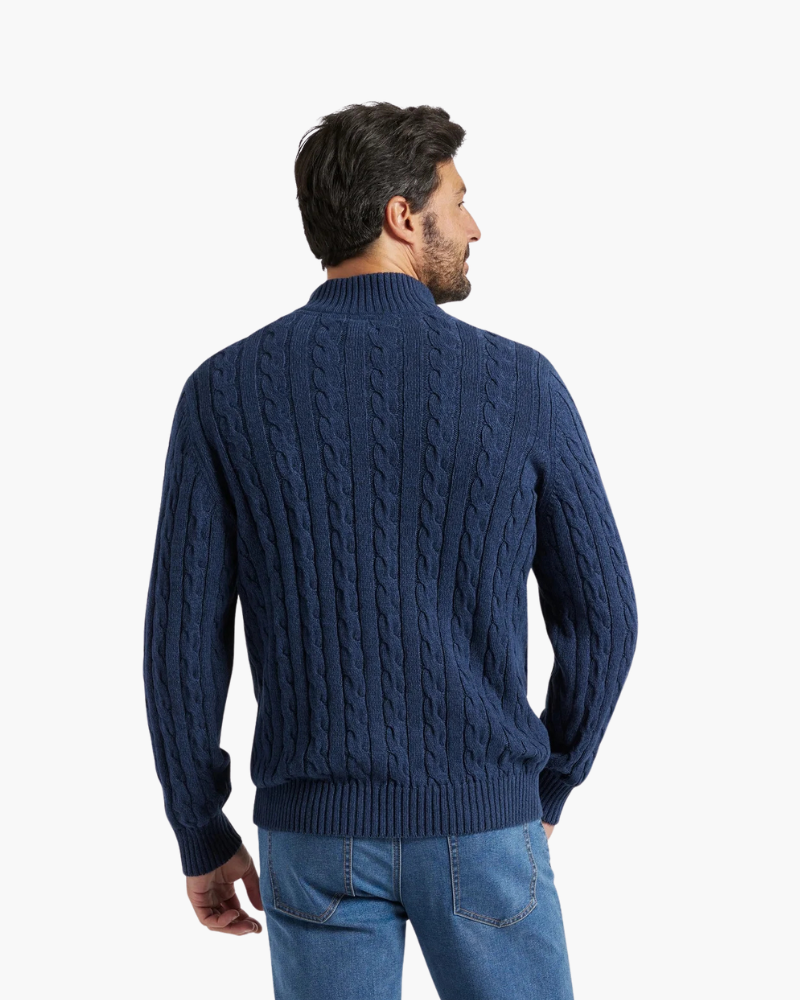 VERBIER HALF ZIP SWEATER