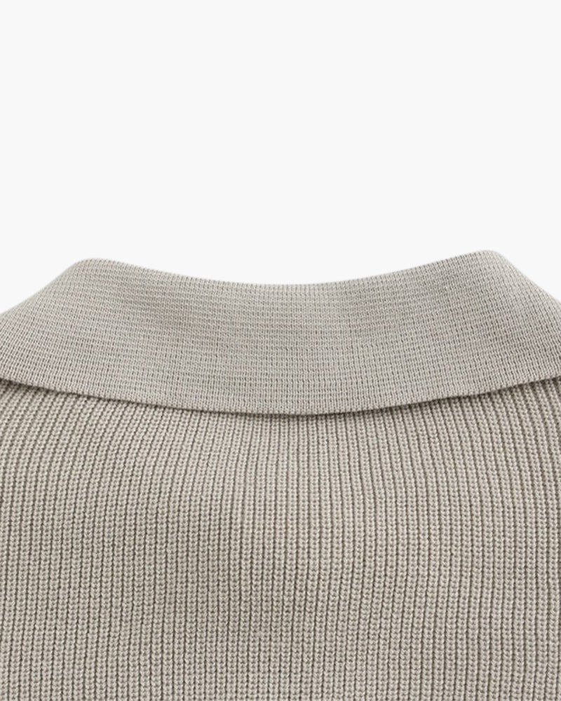 CESARE HALF ZIP SWEATER
