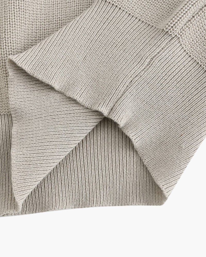 CESARE HALF ZIP SWEATER
