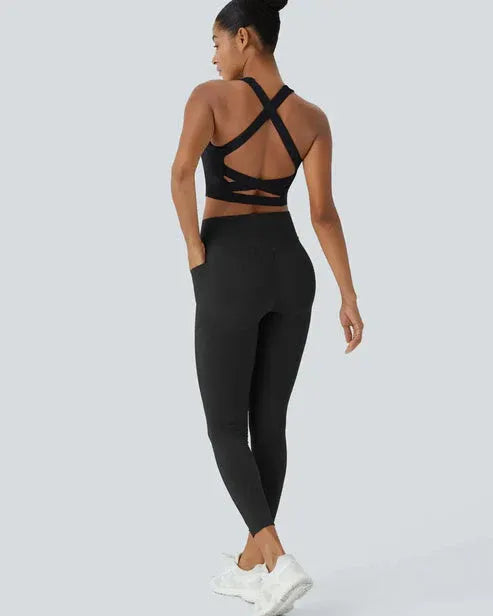 ⏰Last Day Special Sale -🔥High Waisted Tummy Control Butt Lifting Shaping Training Leggings🎁🎁