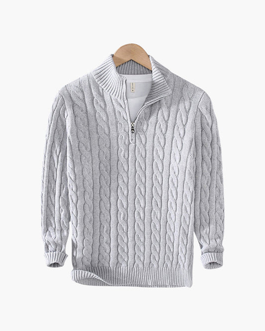 VERBIER HALF ZIP SWEATER