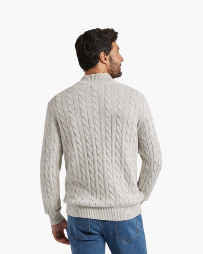 VERBIER HALF ZIP SWEATER