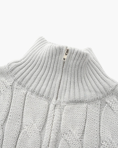 VERBIER HALF ZIP SWEATER
