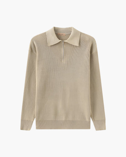 CESARE HALF ZIP SWEATER