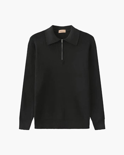 CESARE HALF ZIP SWEATER