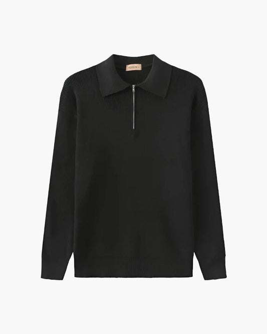 CESARE HALF ZIP SWEATER