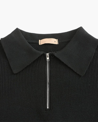 CESARE HALF ZIP SWEATER