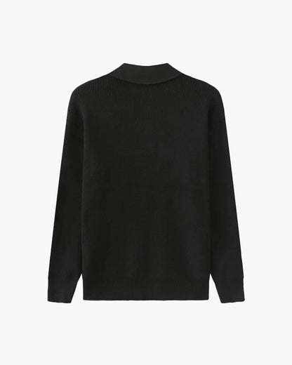 CESARE HALF ZIP SWEATER