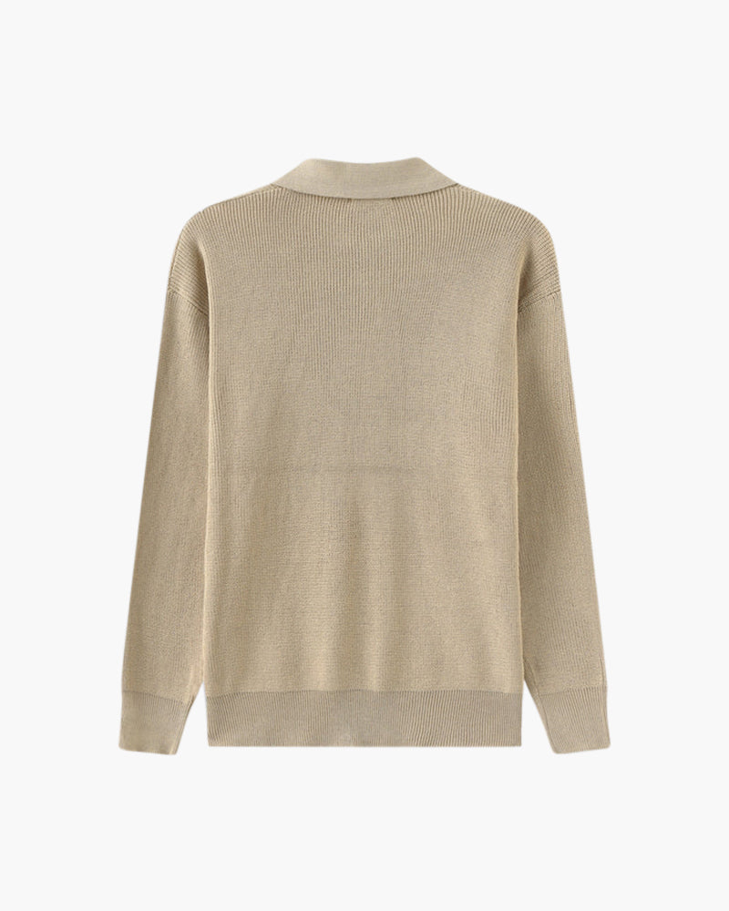 CESARE HALF ZIP SWEATER